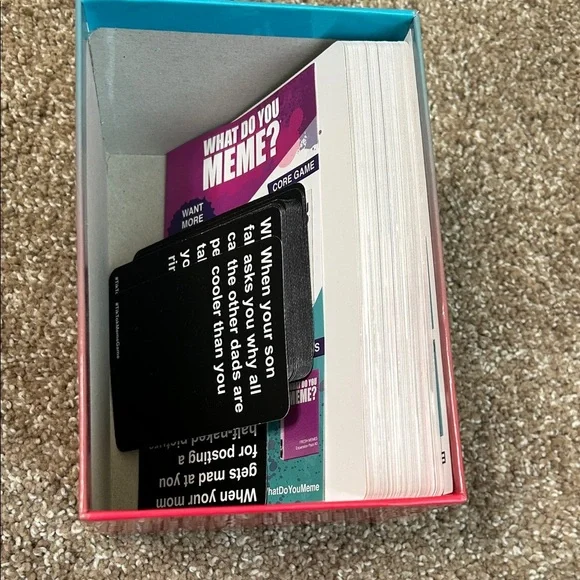 What Do You Meme? TikTok Edition Game Adult party game Teen/College Used Once - Picture 4 of 5